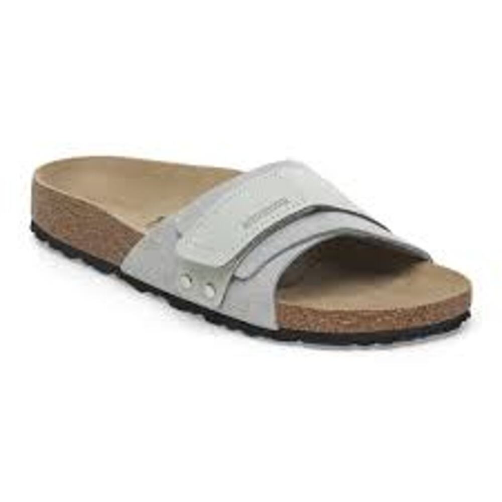Brand New Birkenstock Oita - Suede - size 38 (7-7.5) Sage